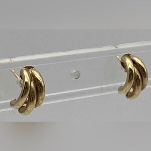 Vintage 14k gold earrings - 1 gram